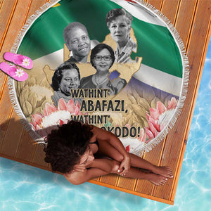 South African Women Fight Apartheir Beach Blanket Wathint Abafazi Wathint Imbokodo - African Pride