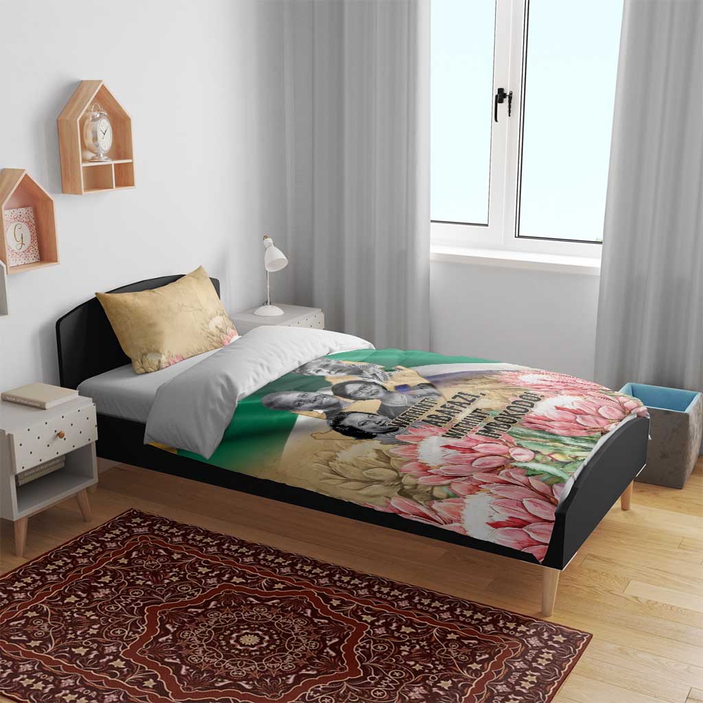 South African Women Fight Apartheir Bedding Set Wathint Abafazi Wathint Imbokodo - African Pride