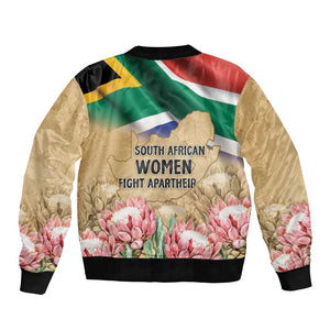 South African Women Fight Apartheir Bomber Jacket Wathint Abafazi Wathint Imbokodo - African Pride