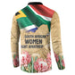 South African Women Mobilisation Button Sweatshirt Wathint Abafazi Wathint Imbokodo