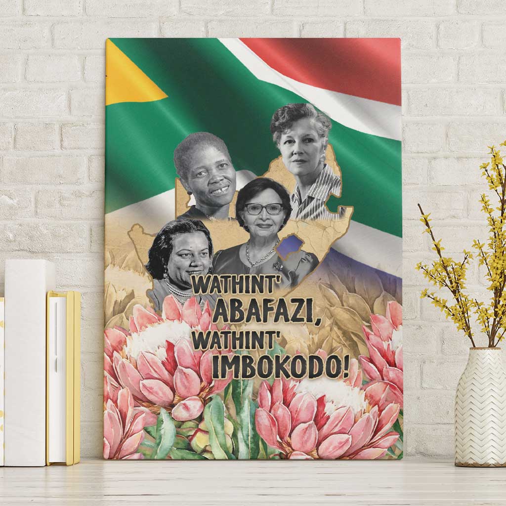 South African Women Fight Apartheir Canvas Wall Art Wathint Abafazi Wathint Imbokodo - African Pride