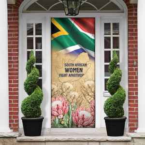 South African Women Mobilisation Door Cover Wathint Abafazi Wathint Imbokodo