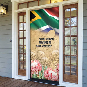 South African Women Mobilisation Door Cover Wathint Abafazi Wathint Imbokodo