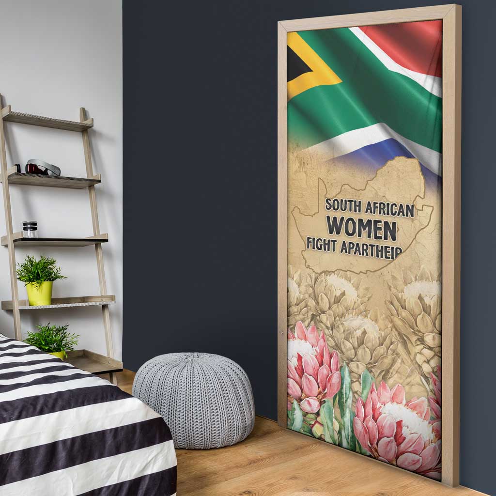 South African Women Mobilisation Door Cover Wathint Abafazi Wathint Imbokodo