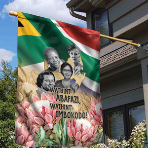 South African Women Fight Apartheir Garden Flag Wathint Abafazi Wathint Imbokodo - African Pride
