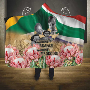 South African Women Fight Apartheir Hooded Blanket Wathint Abafazi Wathint Imbokodo - African Pride