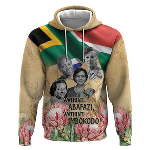 South African Women Fight Apartheir Hoodie Wathint Abafazi Wathint Imbokodo - African Pride