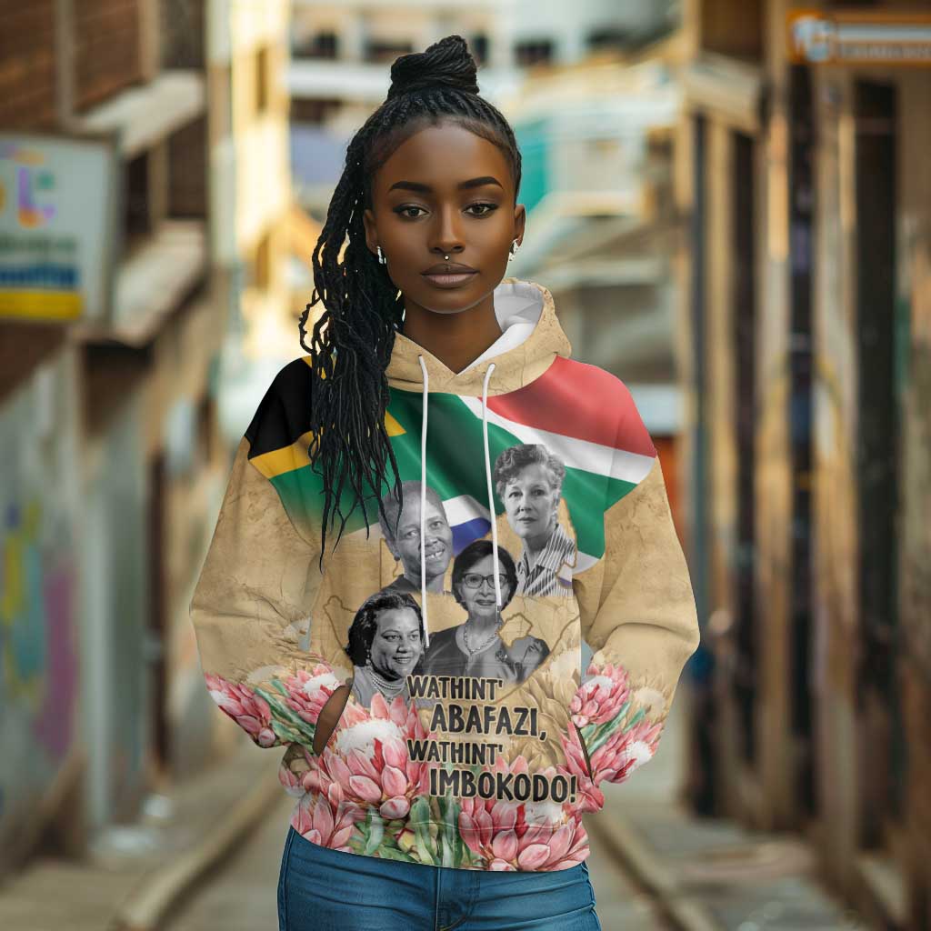South African Women Fight Apartheir Hoodie Wathint Abafazi Wathint Imbokodo - African Pride