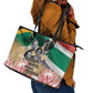 South African Women Fight Apartheir Leather Tote Bag Wathint Abafazi Wathint Imbokodo - African Pride