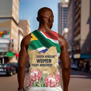 South African Women Fight Apartheir Men Tank Top Wathint Abafazi Wathint Imbokodo - African Pride