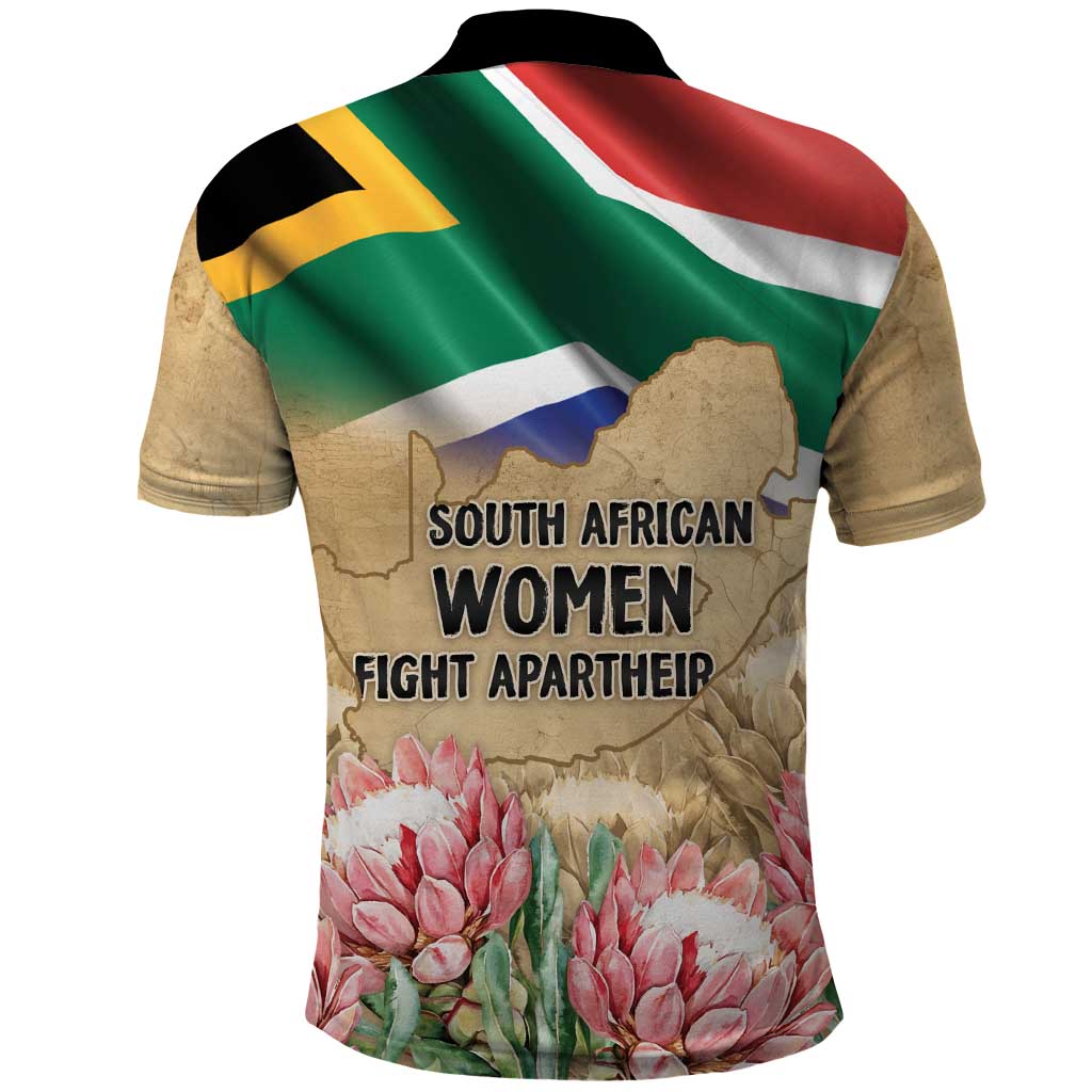 South African Women Fight Apartheir Polo Shirt Wathint Abafazi Wathint Imbokodo - African Pride