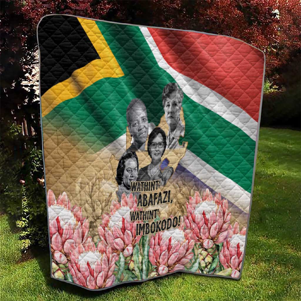 South African Women Fight Apartheir Quilt Wathint Abafazi Wathint Imbokodo - African Pride