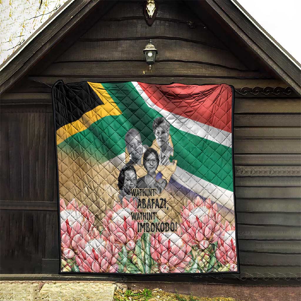 South African Women Fight Apartheir Quilt Wathint Abafazi Wathint Imbokodo - African Pride