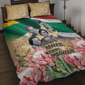 South African Women Fight Apartheir Quilt Bed Set Wathint Abafazi Wathint Imbokodo - African Pride