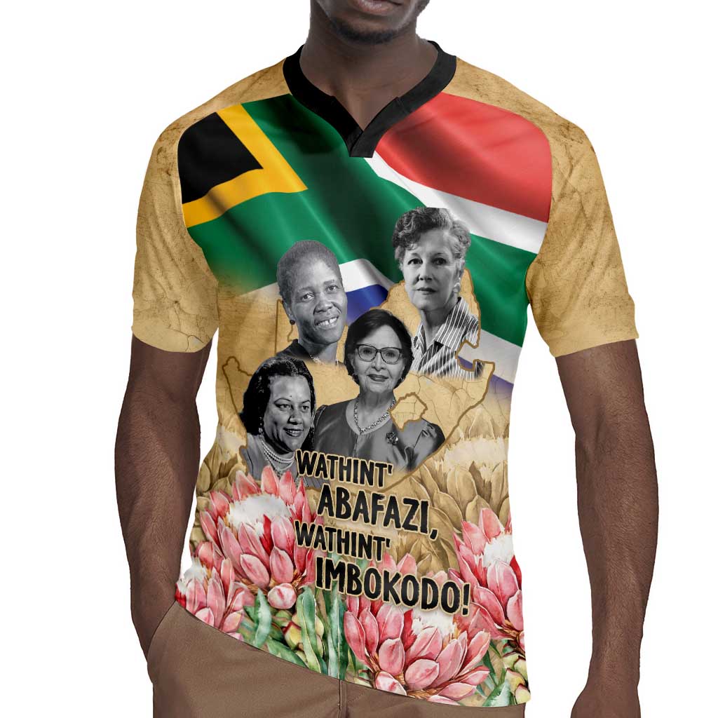 South African Women Fight Apartheir Rugby Jersey Wathint Abafazi Wathint Imbokodo - African Pride
