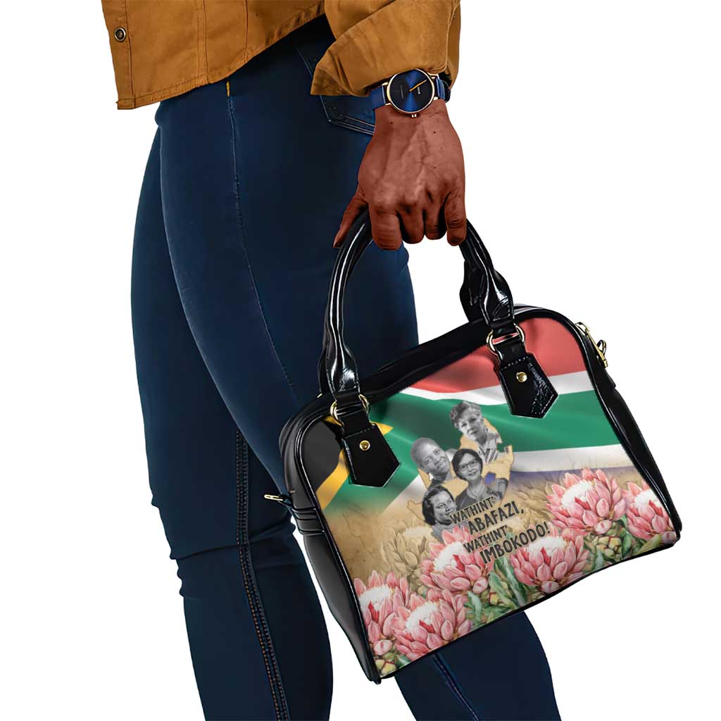 South African Women Fight Apartheir Shoulder Handbag Wathint Abafazi Wathint Imbokodo - African Pride
