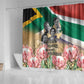 South African Women Fight Apartheir Shower Curtain Wathint Abafazi Wathint Imbokodo - African Pride