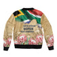 South African Women Fight Apartheir Sleeve Zip Bomber Jacket Wathint Abafazi Wathint Imbokodo - African Pride
