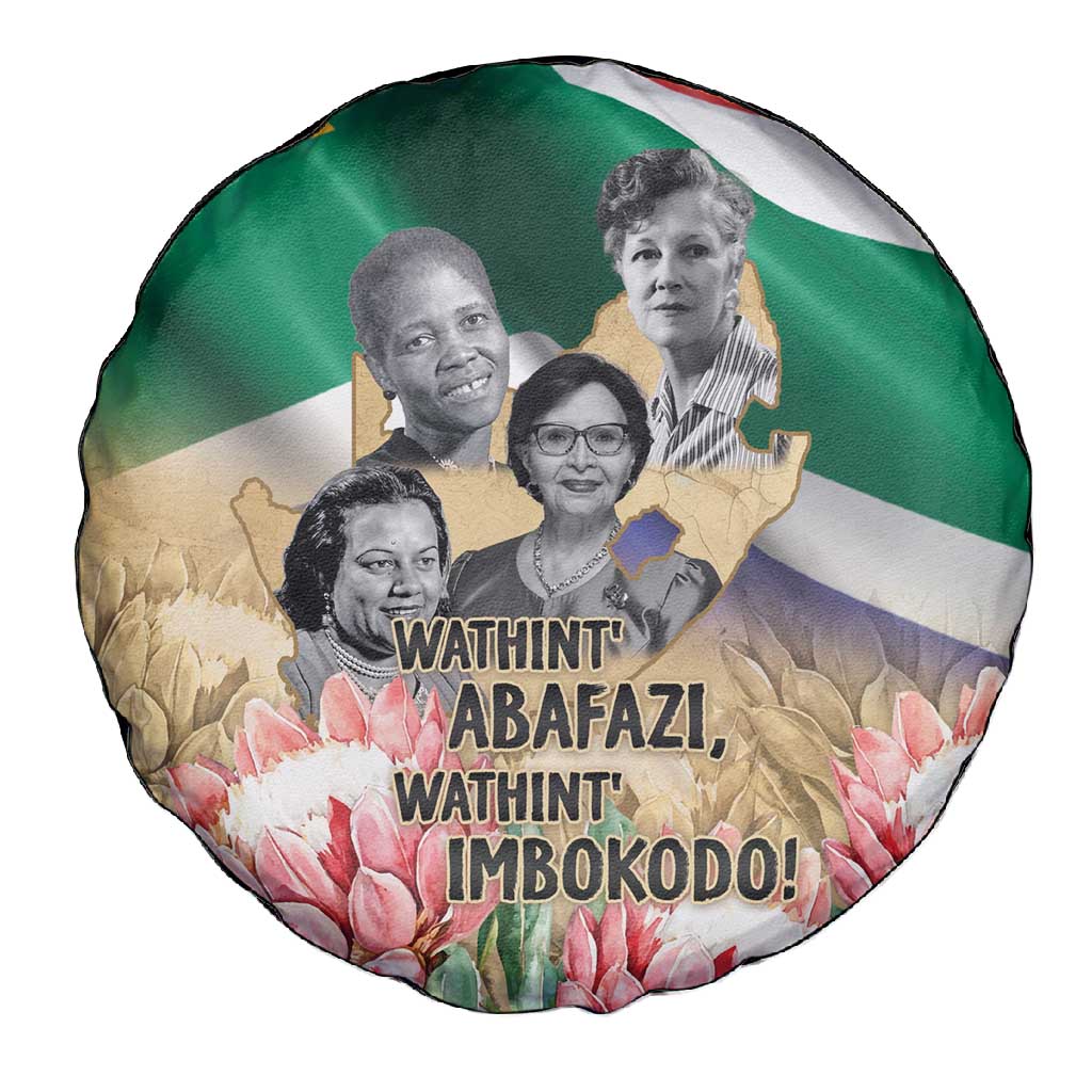 South African Women Fight Apartheir Spare Tire Cover Wathint Abafazi Wathint Imbokodo - African Pride