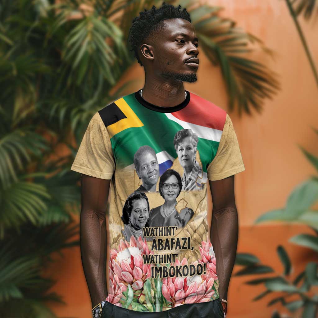 South African Women Fight Apartheir T shirt Wathint Abafazi Wathint Imbokodo - African Pride