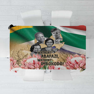 South African Women Fight Apartheir Tablecloth Wathint Abafazi Wathint Imbokodo - African Pride
