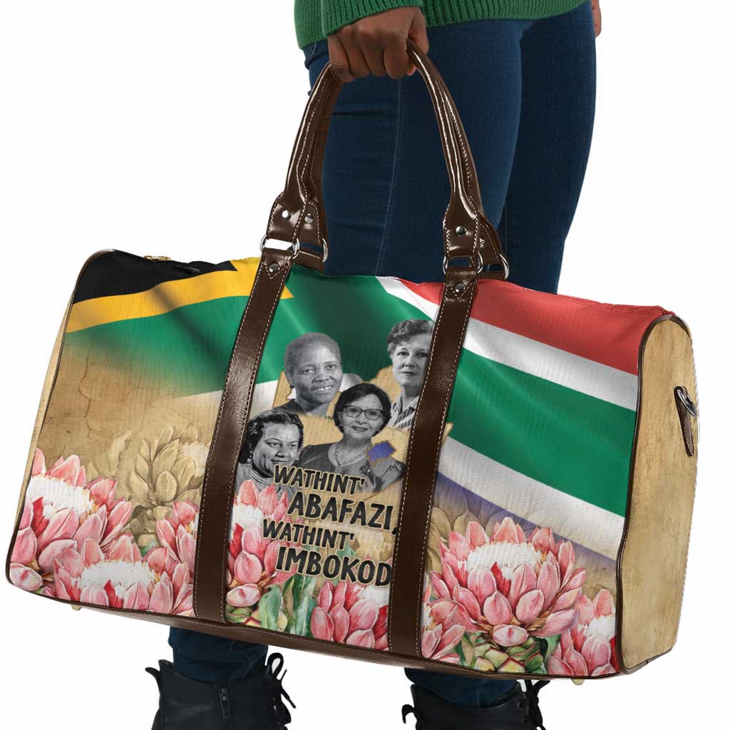 South African Women Mobilisation Travel Bag Wathint Abafazi Wathint Imbokodo