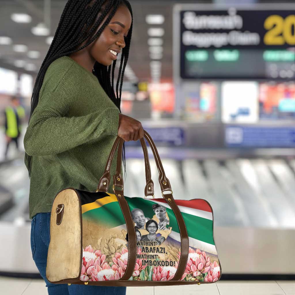 South African Women Mobilisation Travel Bag Wathint Abafazi Wathint Imbokodo