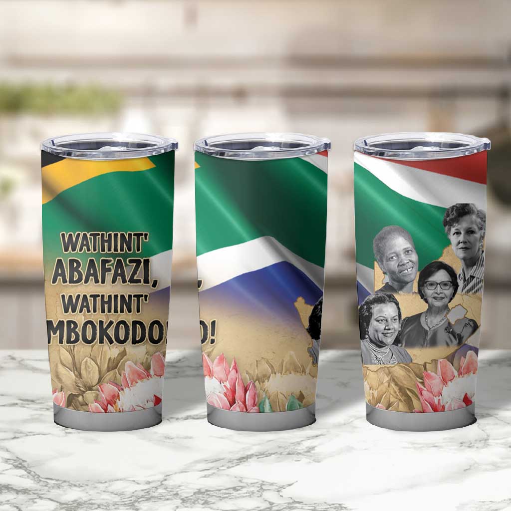 South African Women Fight Apartheir Tumbler Cup Wathint Abafazi Wathint Imbokodo - African Pride
