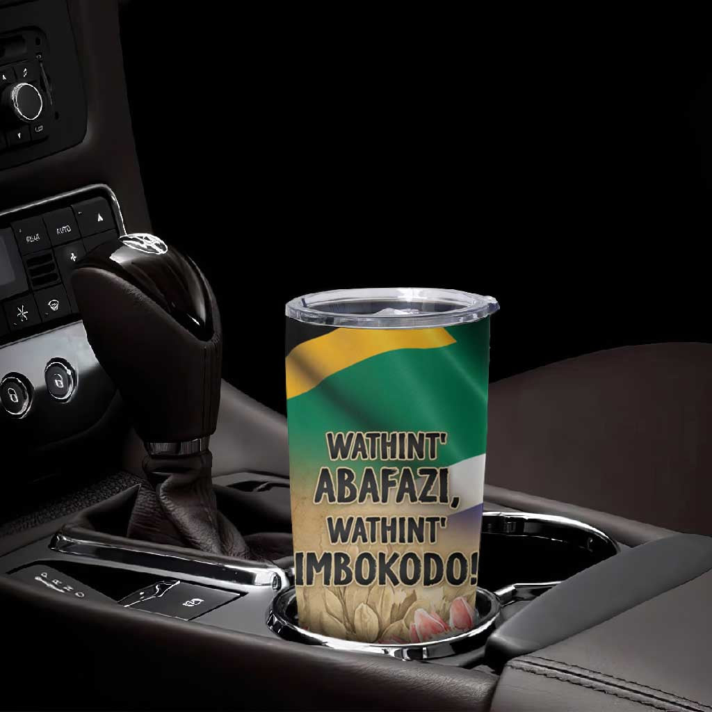 South African Women Fight Apartheir Tumbler Cup Wathint Abafazi Wathint Imbokodo - African Pride