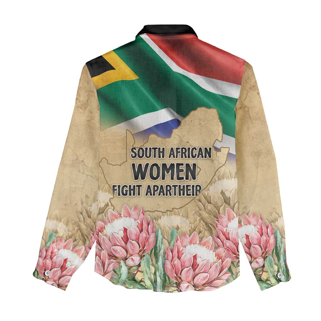 South African Women Fight Apartheir Women Casual Shirt Wathint Abafazi Wathint Imbokodo - African Pride