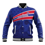 Custom Haiti Football Baseball Jacket Go Champions Les Grenadiers - African Pride