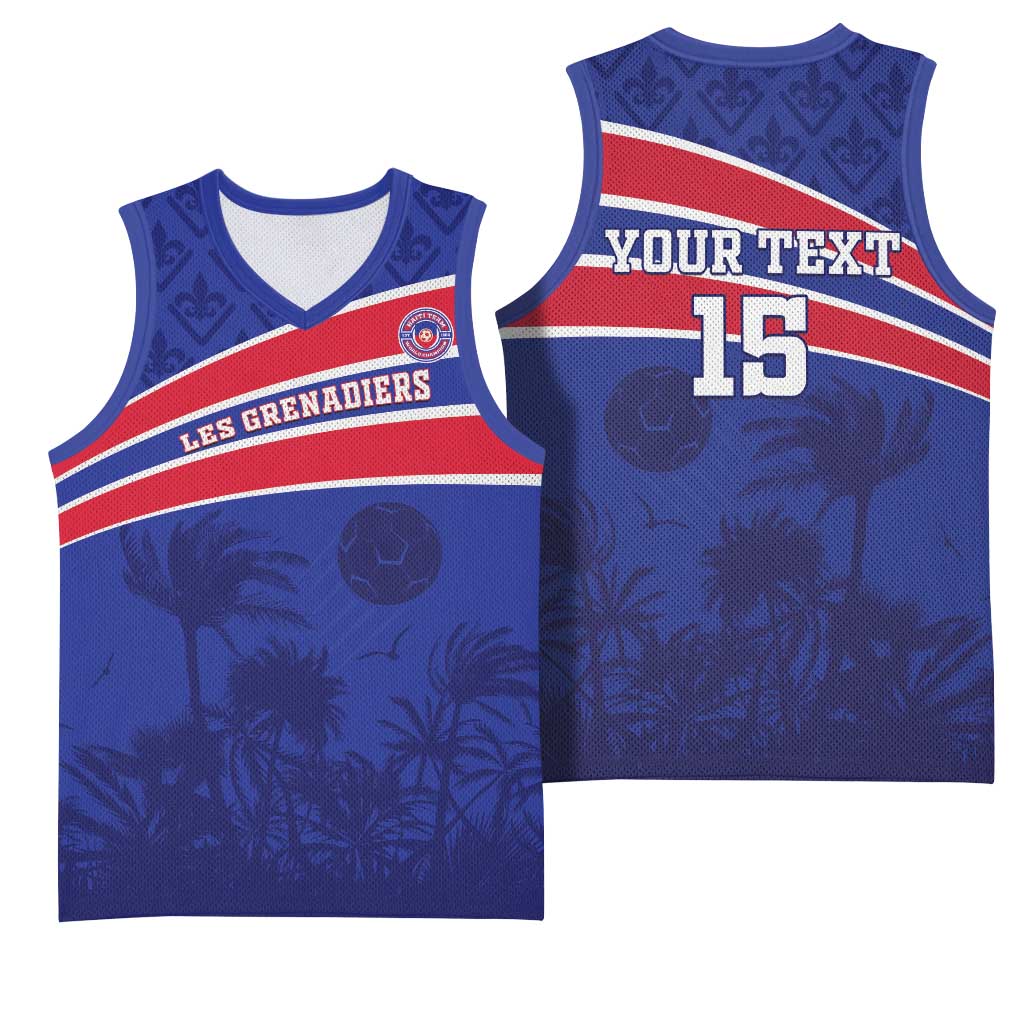 Custom Haiti Football Basketball Jersey Go Champions Les Grenadiers - African Pride