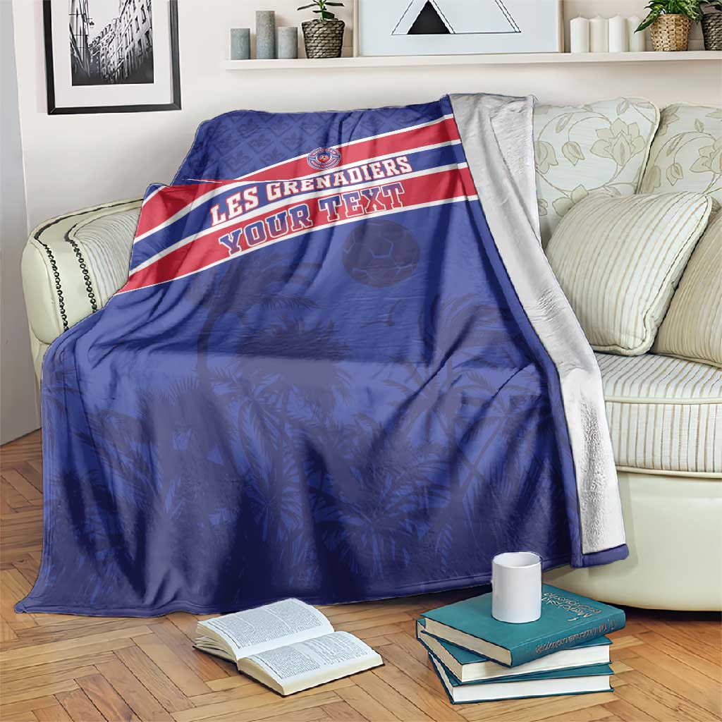 Custom Haiti Football Blanket Go Champions Les Grenadiers - African Pride