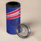 Custom Haiti Football 4 in 1 Can Cooler Tumbler Go Champions Les Grenadiers - African Pride