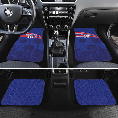 Custom Haiti Football Car Mats Go Champions Les Grenadiers - African Pride