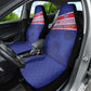 Custom Haiti Football Car Seat Cover Go Champions Les Grenadiers - African Pride