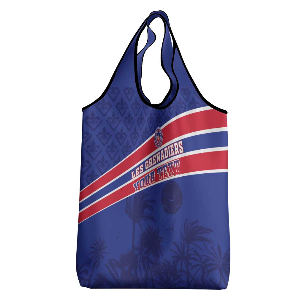 Custom Haiti Football Grocery Bag Go Champions Les Grenadiers - African Pride