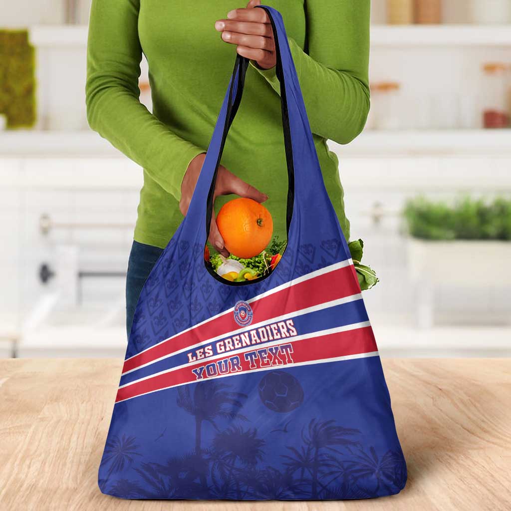 Custom Haiti Football Grocery Bag Go Champions Les Grenadiers - African Pride
