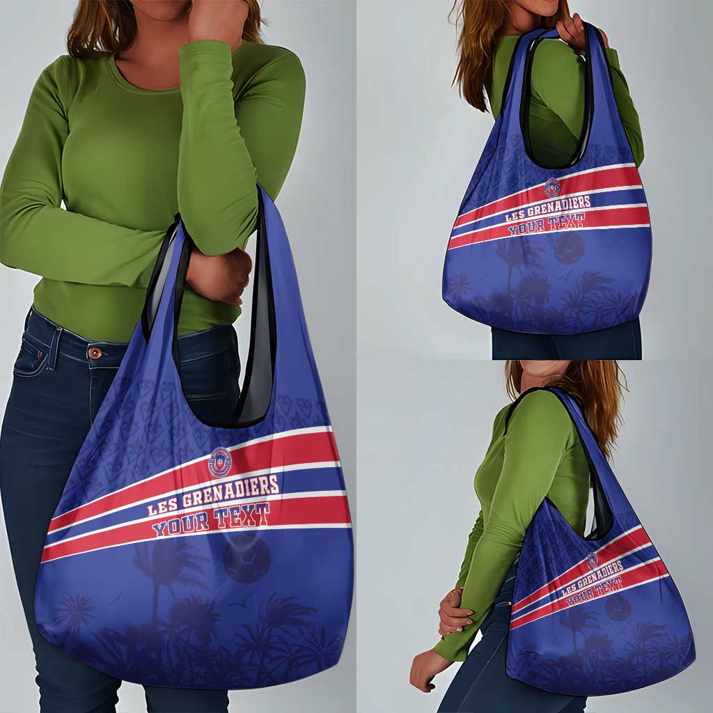 Custom Haiti Football Grocery Bag Go Champions Les Grenadiers - African Pride