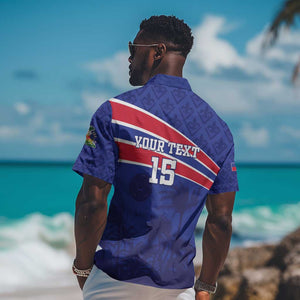 Custom Haiti Football Hawaiian Shirt Go Champions Les Grenadiers - African Pride