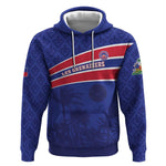 Custom Haiti Football Hoodie Go Champions Les Grenadiers - African Pride