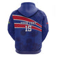 Custom Haiti Football Hoodie Go Champions Les Grenadiers - African Pride