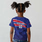 Custom Haiti Football Kid T shirt Go Champions Les Grenadiers - African Pride