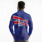 Custom Haiti Football Long Sleeve Polo Shirt Go Champions Les Grenadiers - African Pride