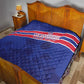 Custom Haiti Football Quilt Go Champions Les Grenadiers - African Pride