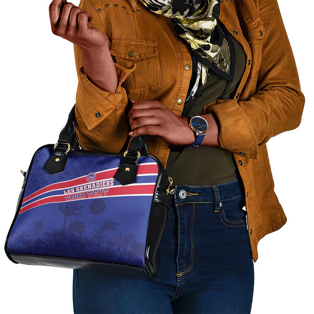 Custom Haiti Football Shoulder Handbag Go Champions Les Grenadiers - African Pride