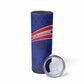 Custom Haiti Football Skinny Tumbler Go Champions Les Grenadiers - African Pride