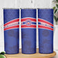 Custom Haiti Football Skinny Tumbler Go Champions Les Grenadiers - African Pride