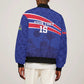 Custom Haiti Football Sleeve Zip Bomber Jacket Go Champions Les Grenadiers - African Pride