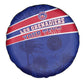 Custom Haiti Football Spare Tire Cover Go Champions Les Grenadiers - African Pride